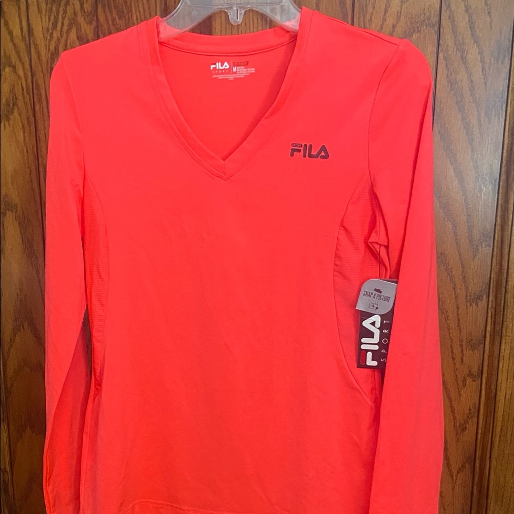 Medium Fila Sport Top - Flamingo color